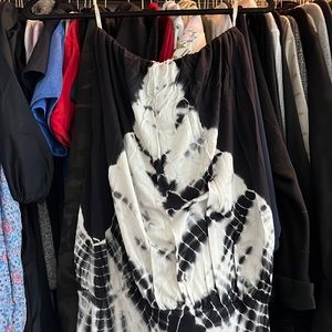 Young Fabulous and Broke tie dye maxi dress size small